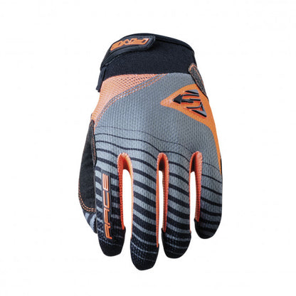 Guanti FIVE BMX RACE Junior Grigio/Arancione