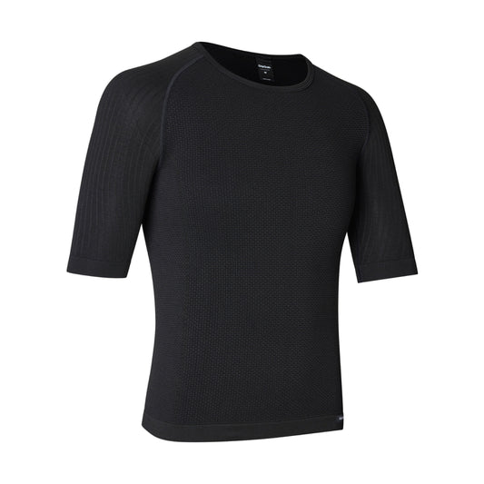 GRIPGRAB PACR SPRING AUTUMN SEAMLESS Short-Sleeve Base Layer Black