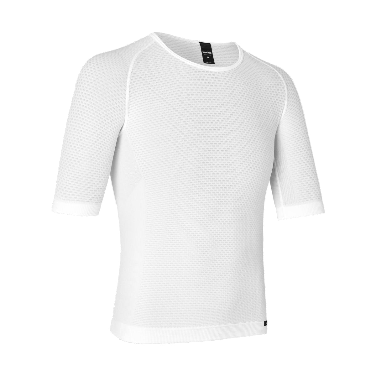 GRIPGRAB PACR SUMMER SEAMLESS Short-Sleeve Base Layer White