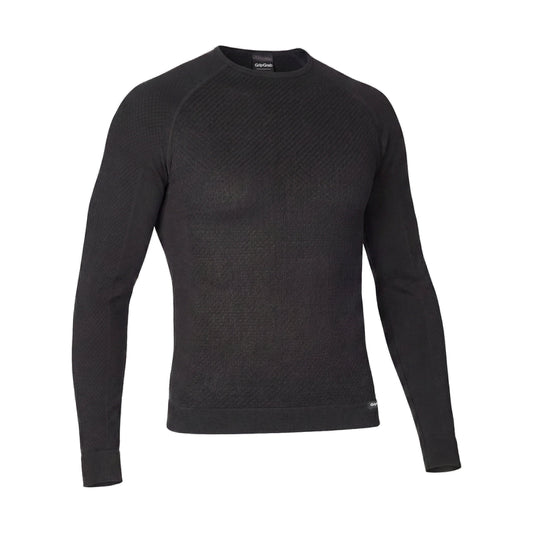 GRIPGRAB PACR WINTER SEAMLESS Long-Sleeve Base Layer Black
