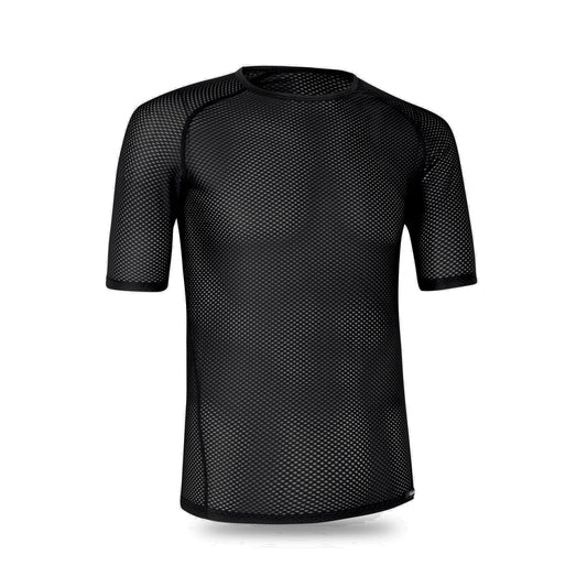 GRIPGRAB ULTRALIGHT MESH Short-Sleeve Base Layer Black