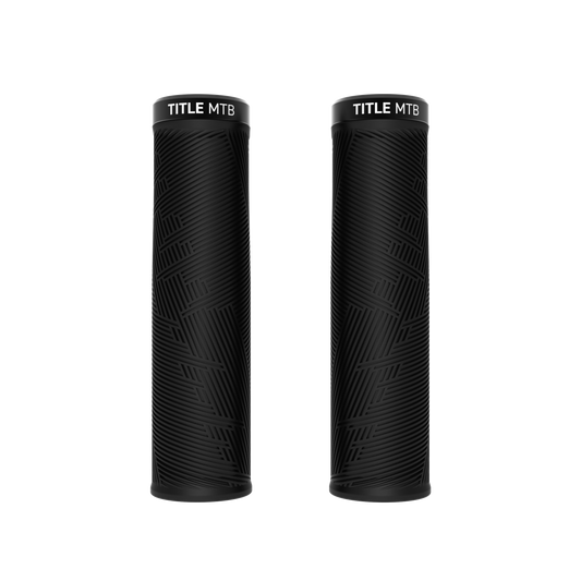 Grips Title MTB FORM Lock-On XL Noir - paire vue de face