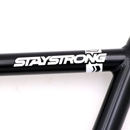 BMX Handlebar STAYSTRONG Chevron Race Black Ø22.2mm