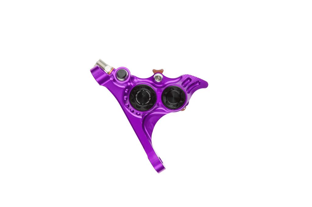 Etrier de Frein Avant HOPE RX4+ SL FMF (+20) 70mm 4 Pistons Minéral Violet