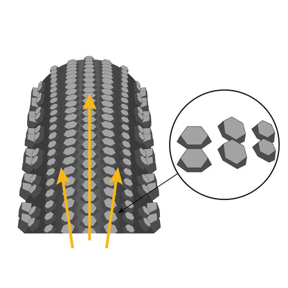 Pneumatico ENVE HEX 700c Tubeless Ready Nero