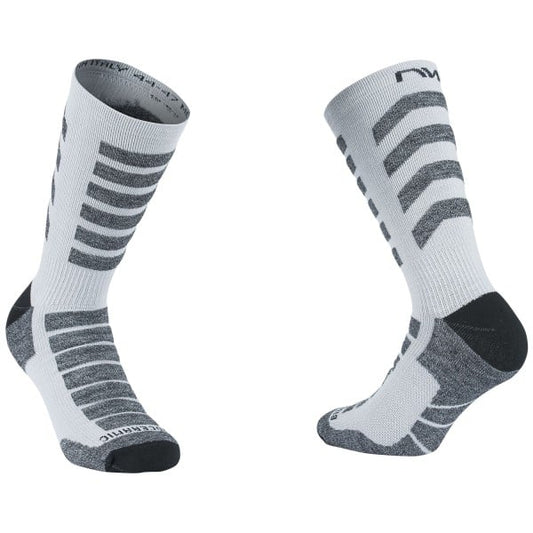 Ponožky NORTHWAVE HUSKY CERAMIC HIGH svetlosivé