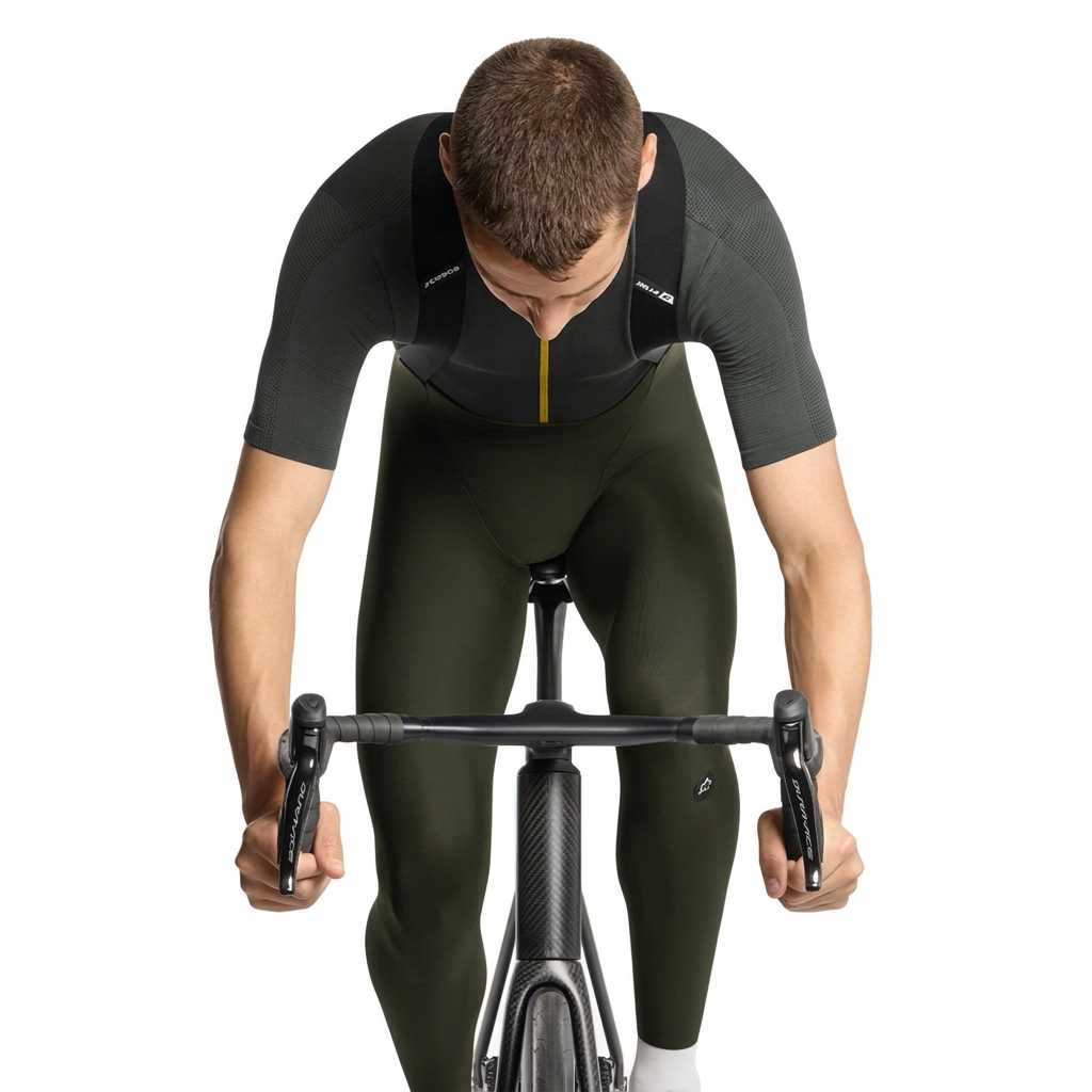 Lange Selebukser ASSOS MILLE GT SPRING FALL S11 Deep Green