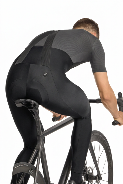 Lange bretelsbroek ASSOS MILLE GT SPRING FALL S11 Zwart