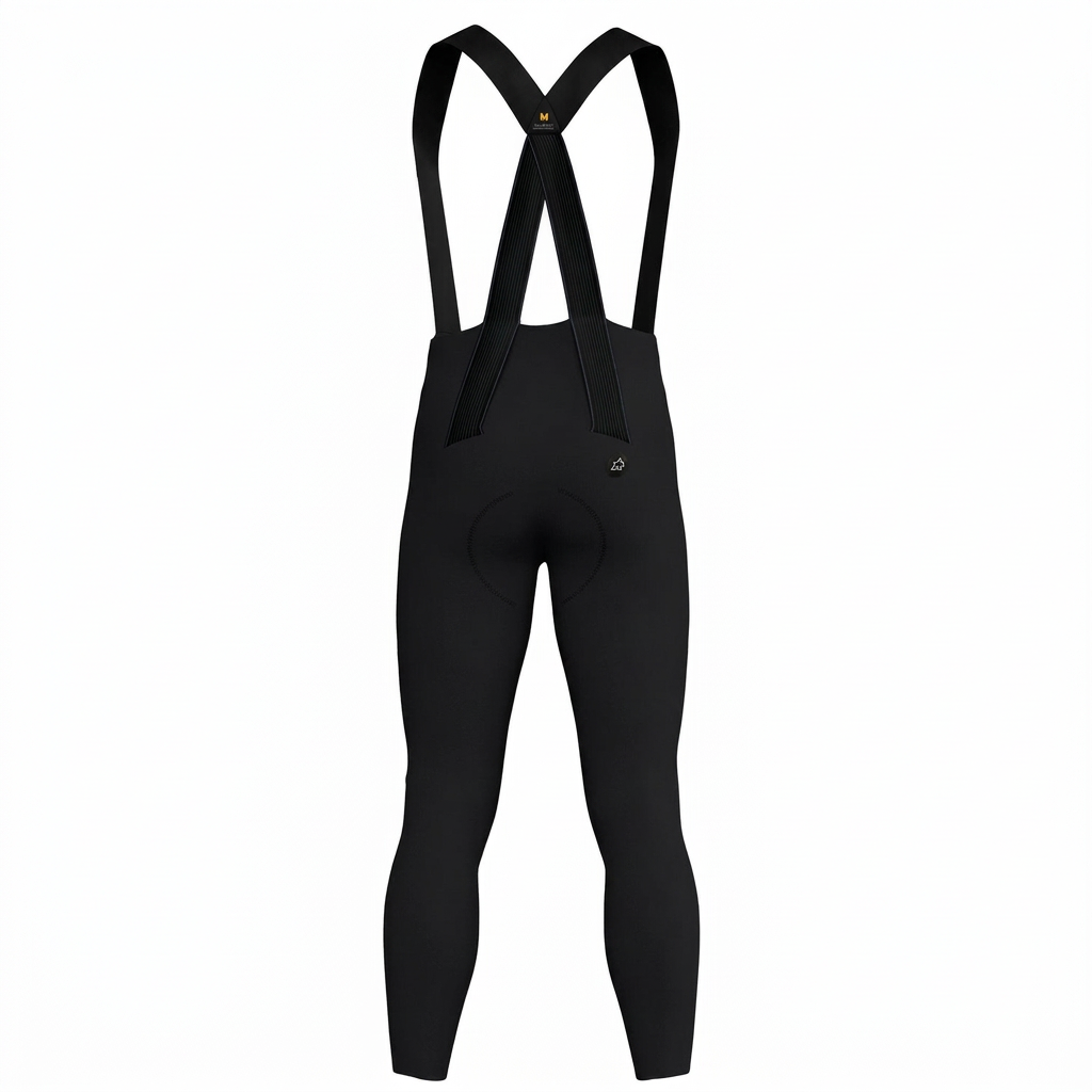 Calção Longo com Bretelas ASSOS MILLE GT SPRING FALL S11 Preto