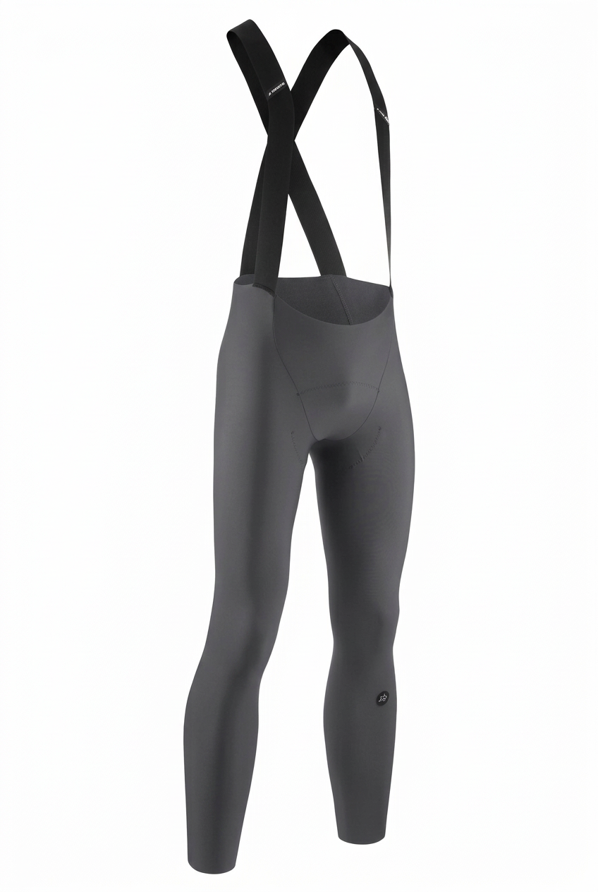 Culote largo con tirantes ASSOS MILLE GT SPRING FALL S11 gris