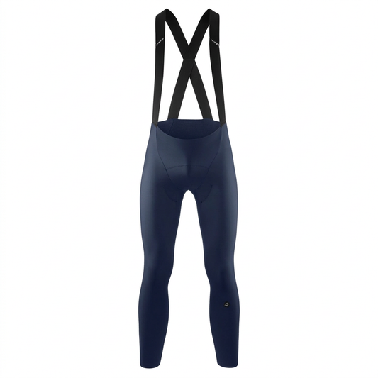 Långbyxor med Hängslen ASSOS MILLE GT SPRING FALL S11 Primal Blue