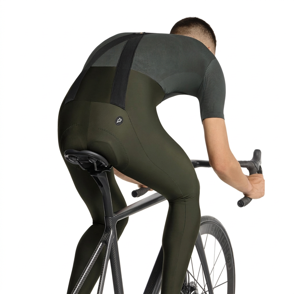 Lange Selebukser ASSOS MILLE GT SPRING FALL S11 Deep Green
