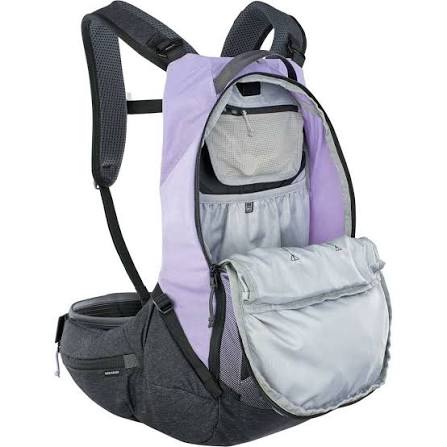 EVOC TRAIL PRO 16L Backpack with Back Panel, Purple