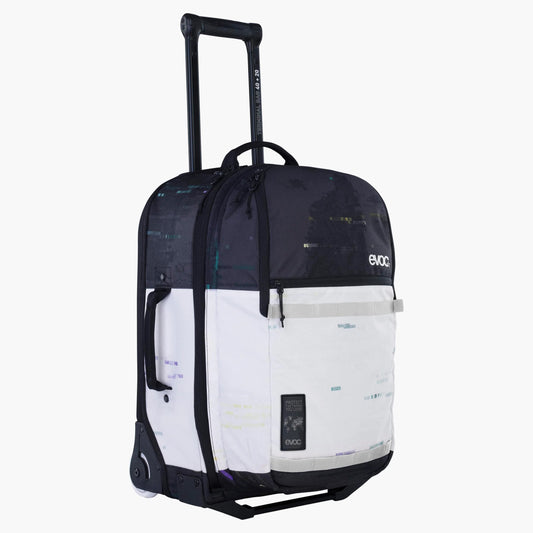 Valise EVOC TROLLEY 40 L +20 L Noir/Blanc