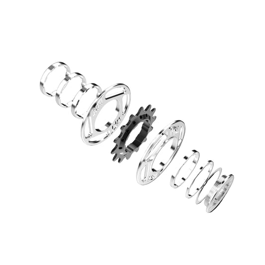 Kit Single Speed TITLE Chrome