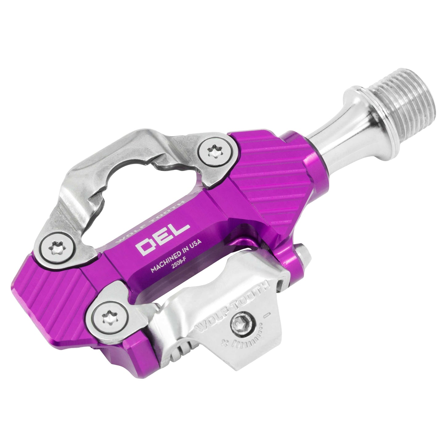 Pedali WOLF TOOTH DEL GRAVEL RACE Clipless Violet