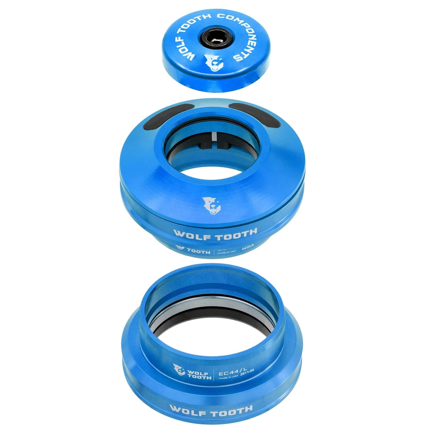 WOLF TOOTH EC44 Blå Semi-Integrated Headset