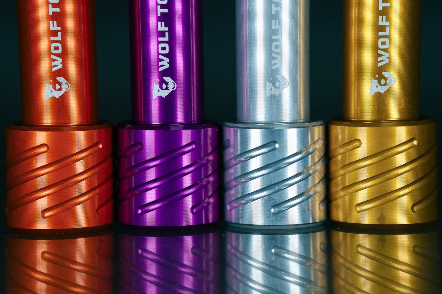 WOLF TOOTH forhjulsaksel til FOX-gaffel 36/38 15x110 mm Boost Violet
