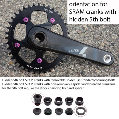 Tarcza Mono WOLF TOOTH DROP-STOP B GRAVEL/CX 110mm Raw Silver