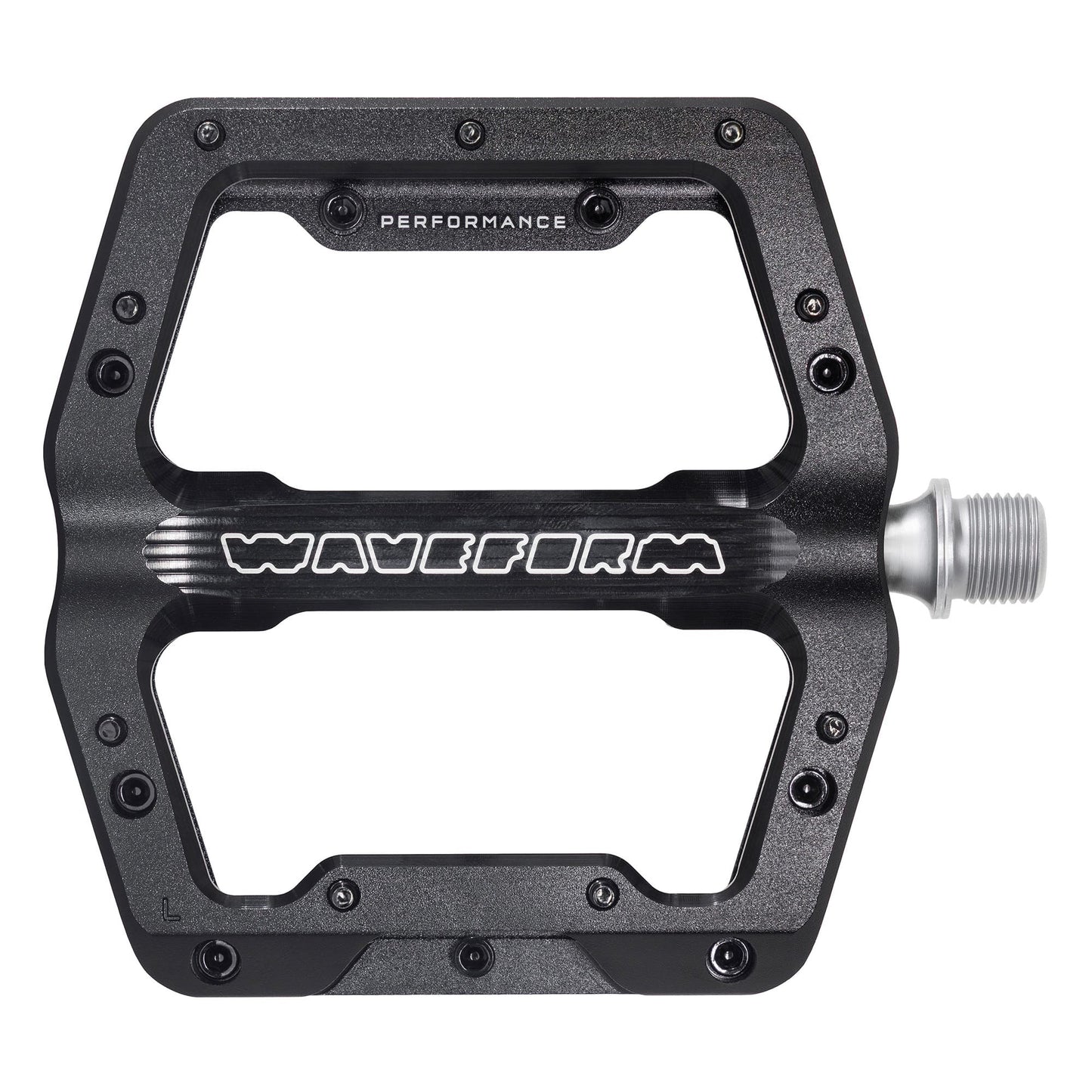 Pedales planos WOLF TOOTH WAVEFORM PERFORMANCE negros
