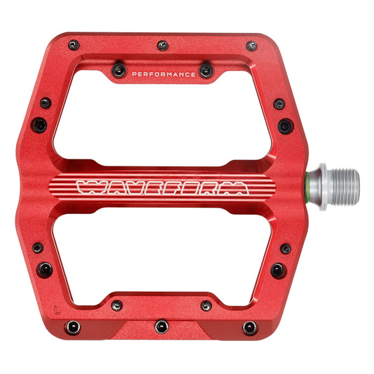 Flat Pedals WOLF TOOTH WAVEFORM PERFORMANCE Rot