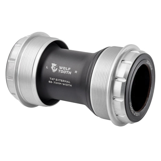Boitier de Pédalier WOLFTOOTH T47 Externe 30mm Raw Silver