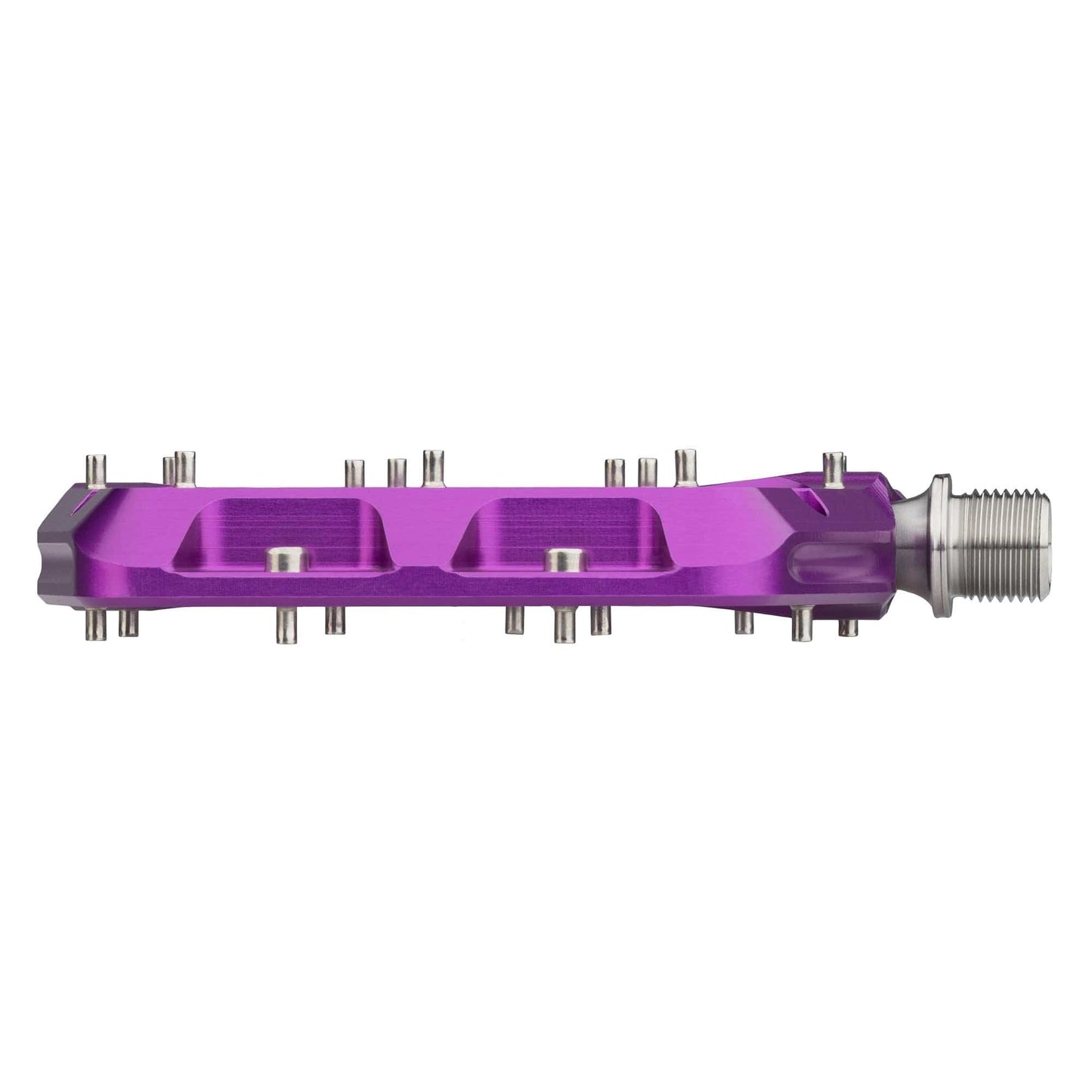 Pedais planos WOLF TOOTH WAVEFORM Large, roxos