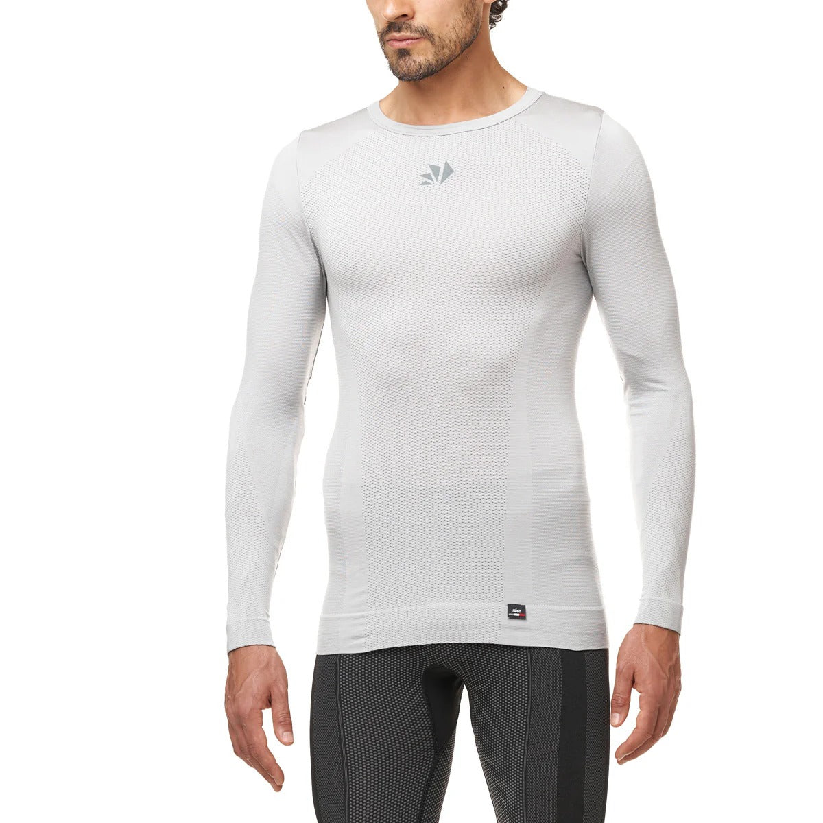 SIXS TS2 V2 Biancheria intima a maniche lunghe Siver Bianco