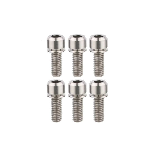 Kit Vis Titanium TITLE ST1 / ST2 Chrome (x6)