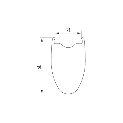 Par de Ruedas MICHE KLEOS RD 50 Tubeless Ready (Center Lock) Team Edition