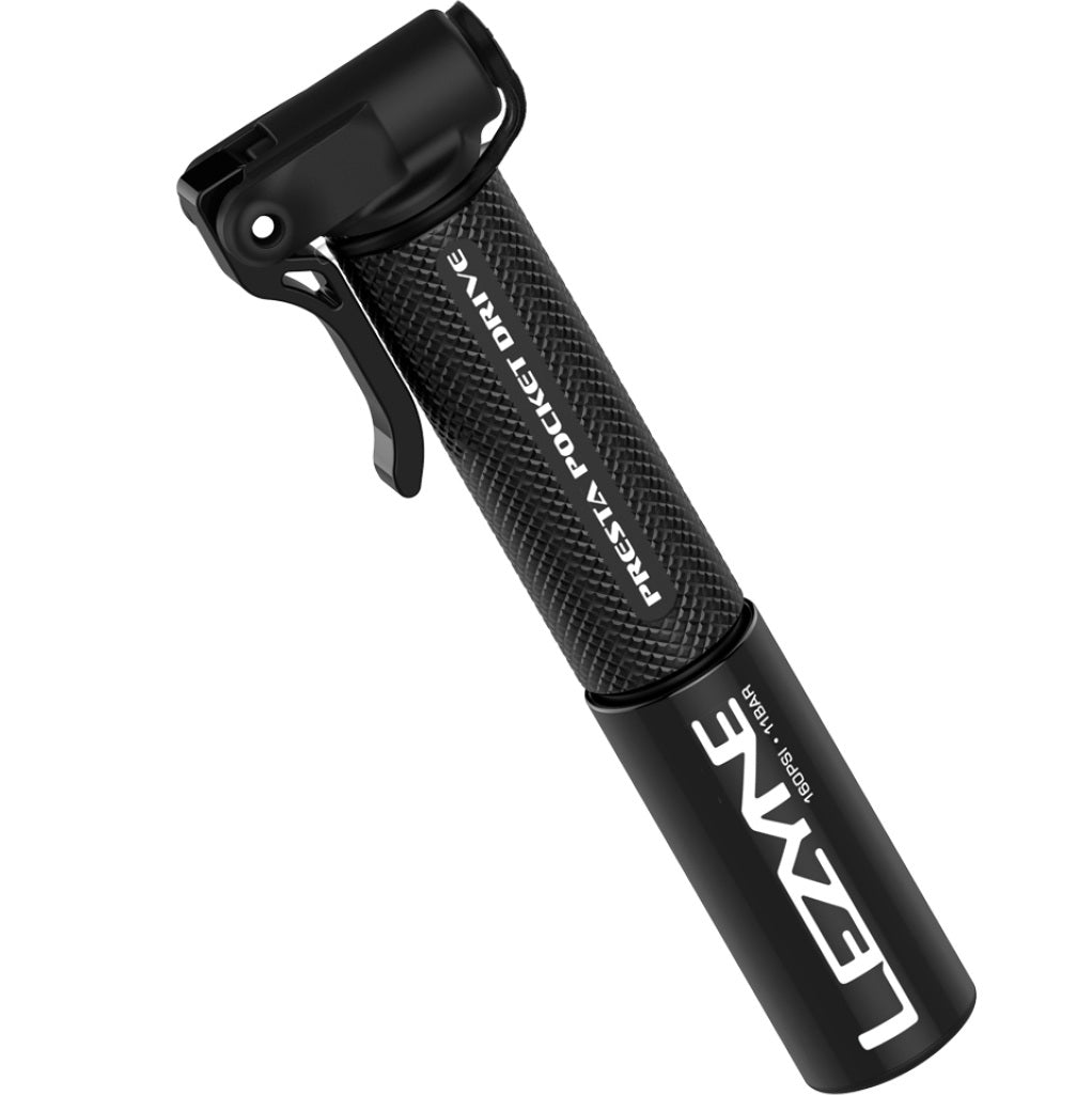 Ruční pumpička LEZYNE PRESTA POCKET DRIVE černá