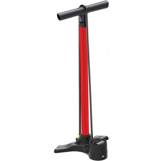 Podna pumpa LEZYNE MACRO FLOOR DRIVE DIGITAL crvena