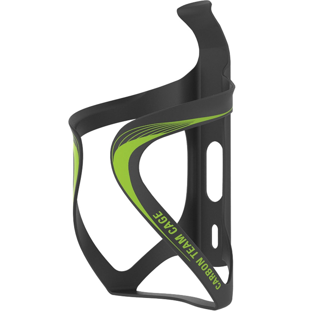 Flaskhållare LEZYNE CARBON TEAM svart/grön