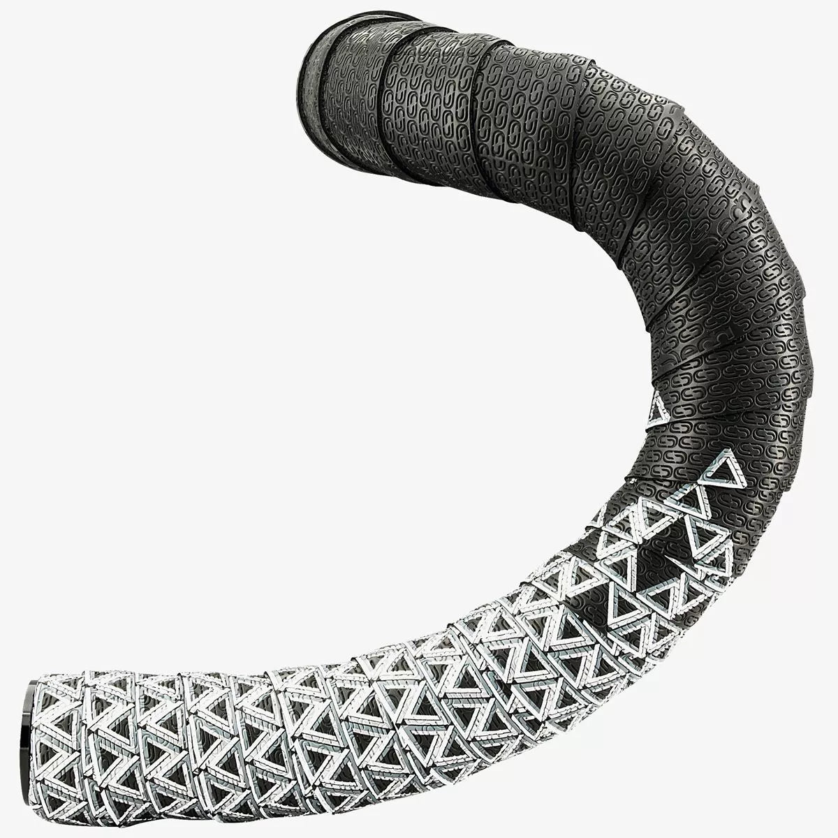 Cinta para manillar DEDA LOOP + END-PLUG Negro/Plata