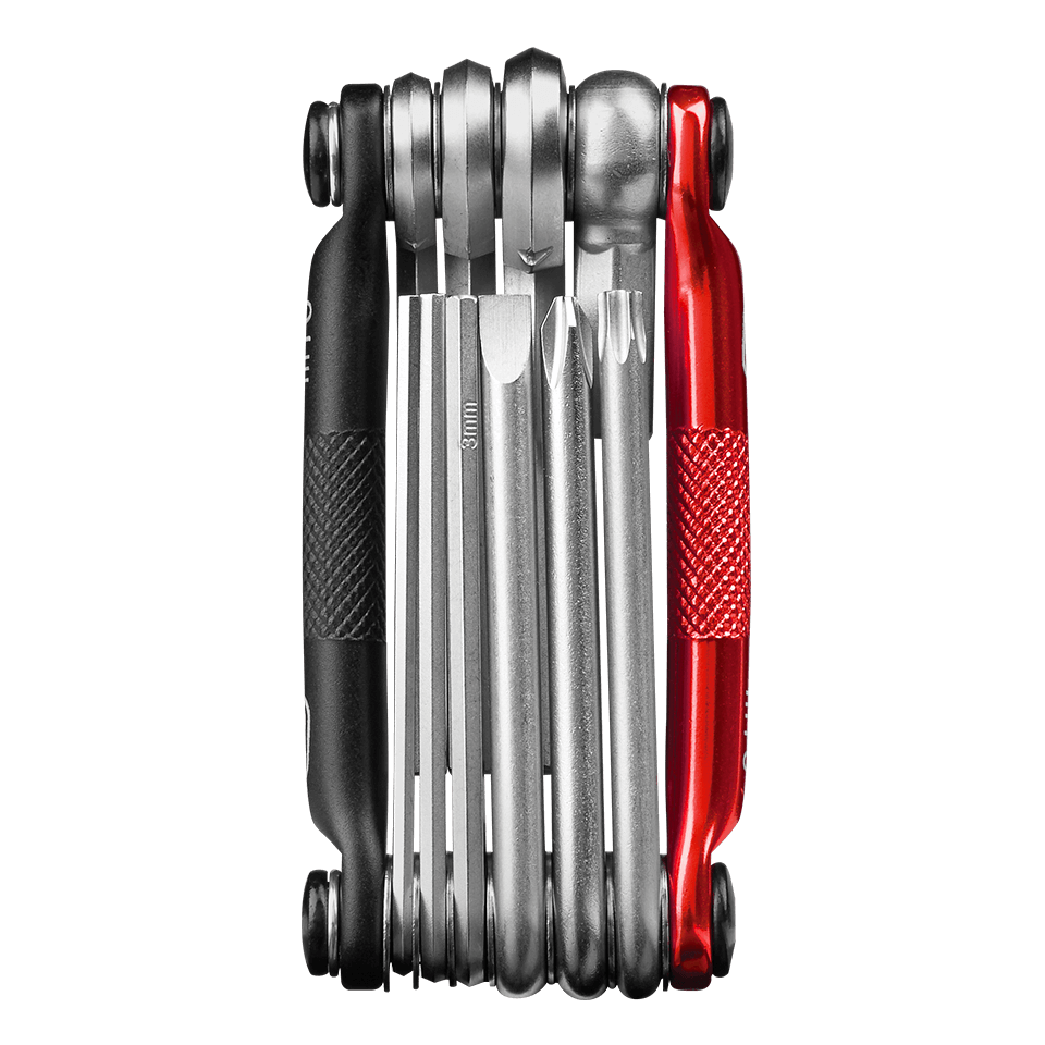 Multi-Outils CRANKBROTHERS MULTI-10 Noir/Rouge