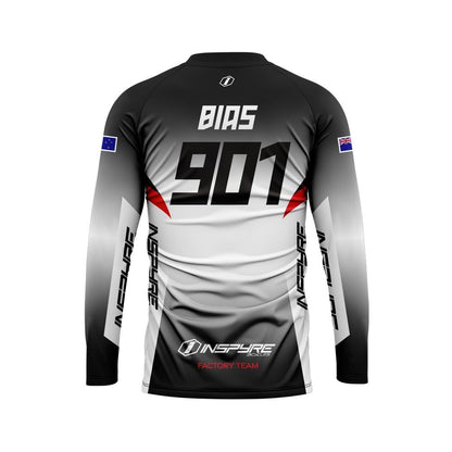 INSPYRE Long Sleeve Team Replica Bias Jersey