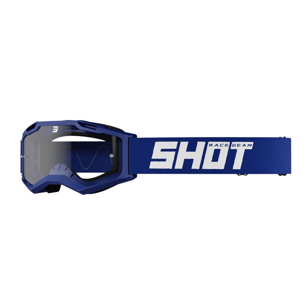 Μάσκα Shot Assault 2.0 Solid Μπλε Ματ