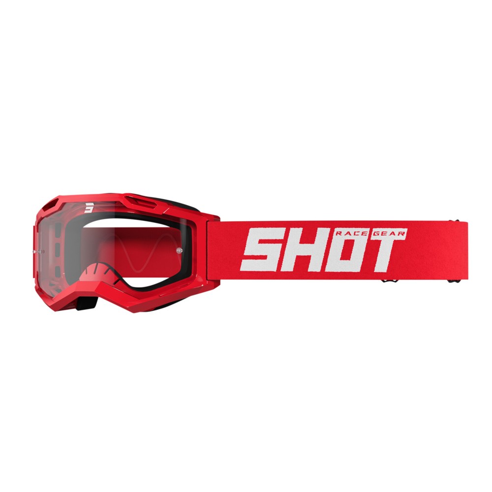 Brýle Shot Assault 2.0 Solid červené lesklé