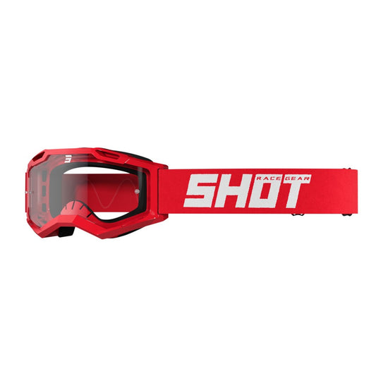 Brýle Shot Assault 2.0 Solid červené lesklé