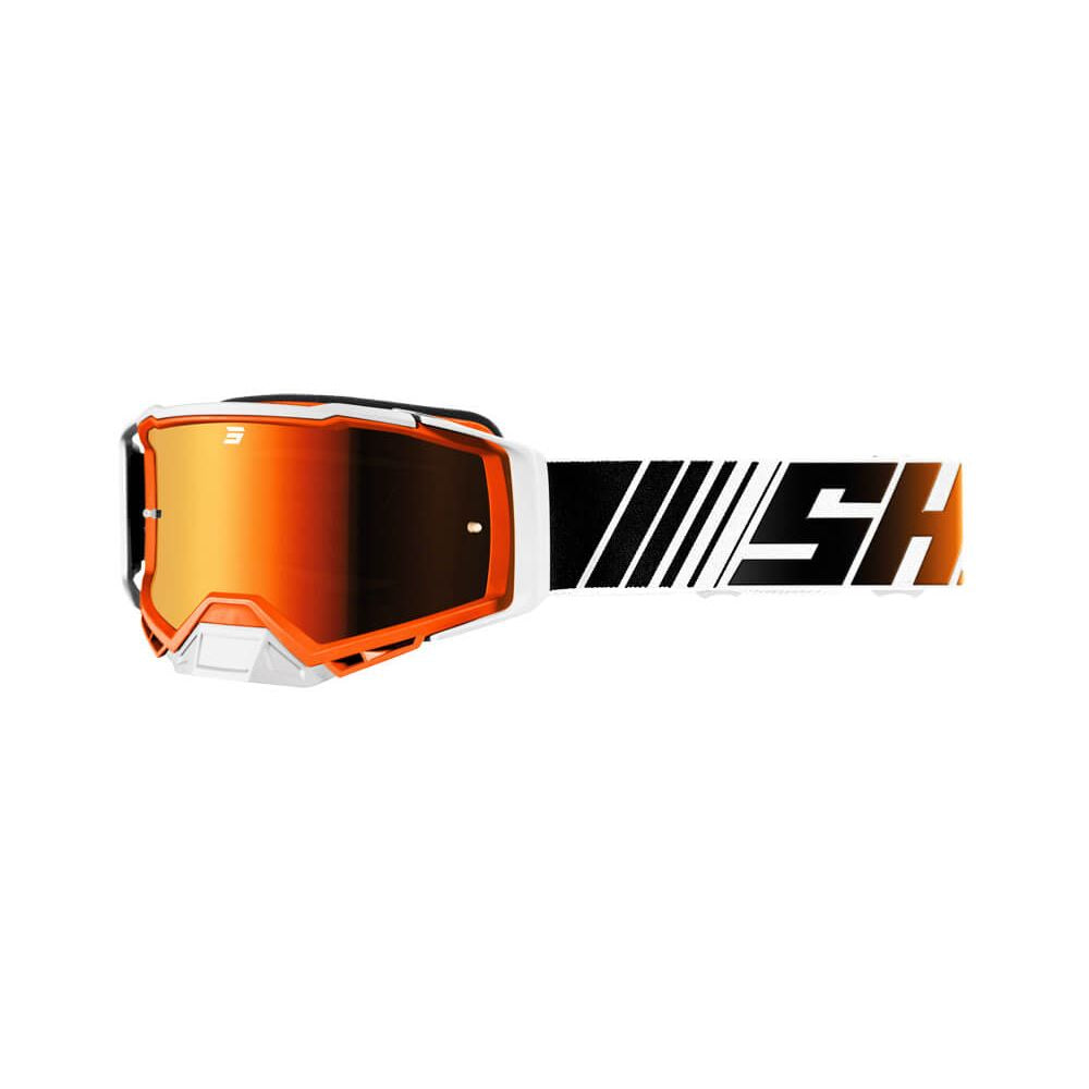 Shot Core Stripe Orange Glossy Goggles