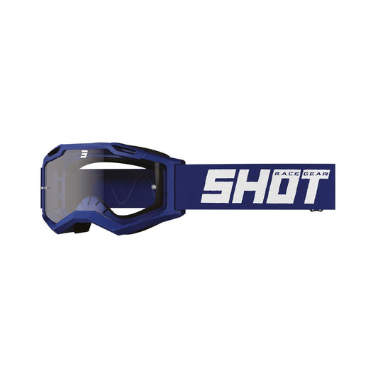 Maska Shot Rocket Kid 2.0 Solid námořnická modrá matná