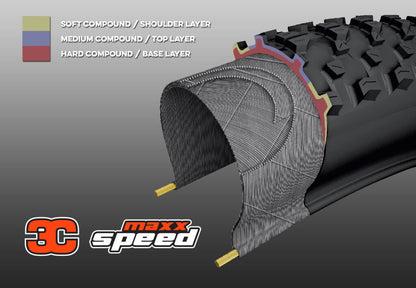 Ελαστικό MAXXIS IKON 29x2.00 Exo 3C MaxxSpeed Tubeless Ready Souple Μαύρο