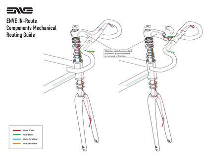 ENVE MELEE Total Energies Team Replica Frame Kit