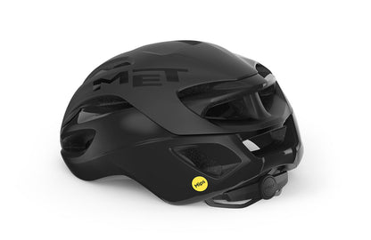 Casco da strada MET RIVALE MIPS Nero Opaco Lucido