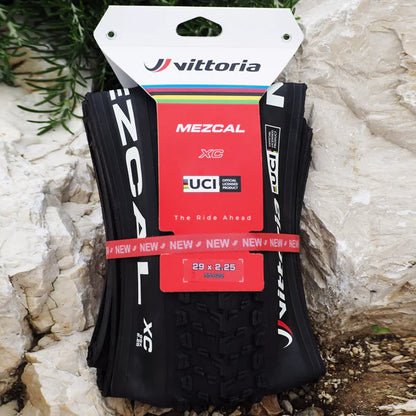 Reifen VITTORIA MEZCAL XC 29X2.10 "UCI Rainbow Edition" Tubeless Ready Faltreifen Schwarz