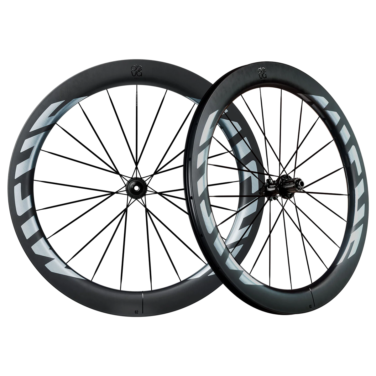 MICHE DEVA RD 62 hjulpar, Tubeless Ready (Center Lock), silver