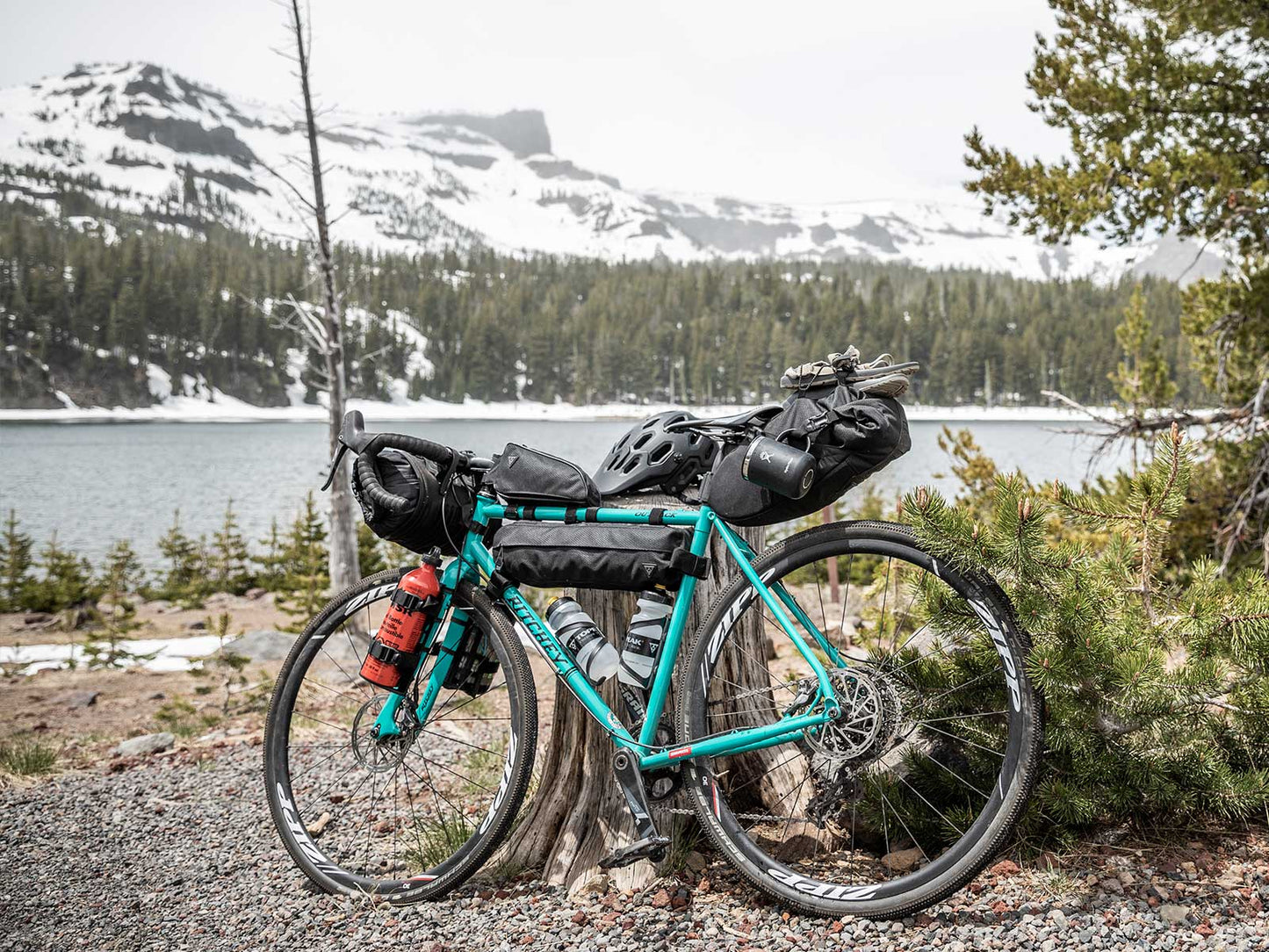 TOPEAK MIDLOADER rammetaske  4,5 L Sort