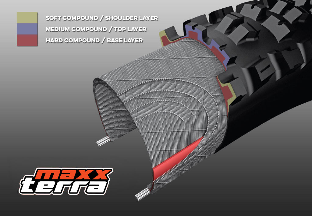 Pneu MAXXIS ASSEGAI 29x2.50 Exo+ MaxxTerra Tubeless Ready Souple