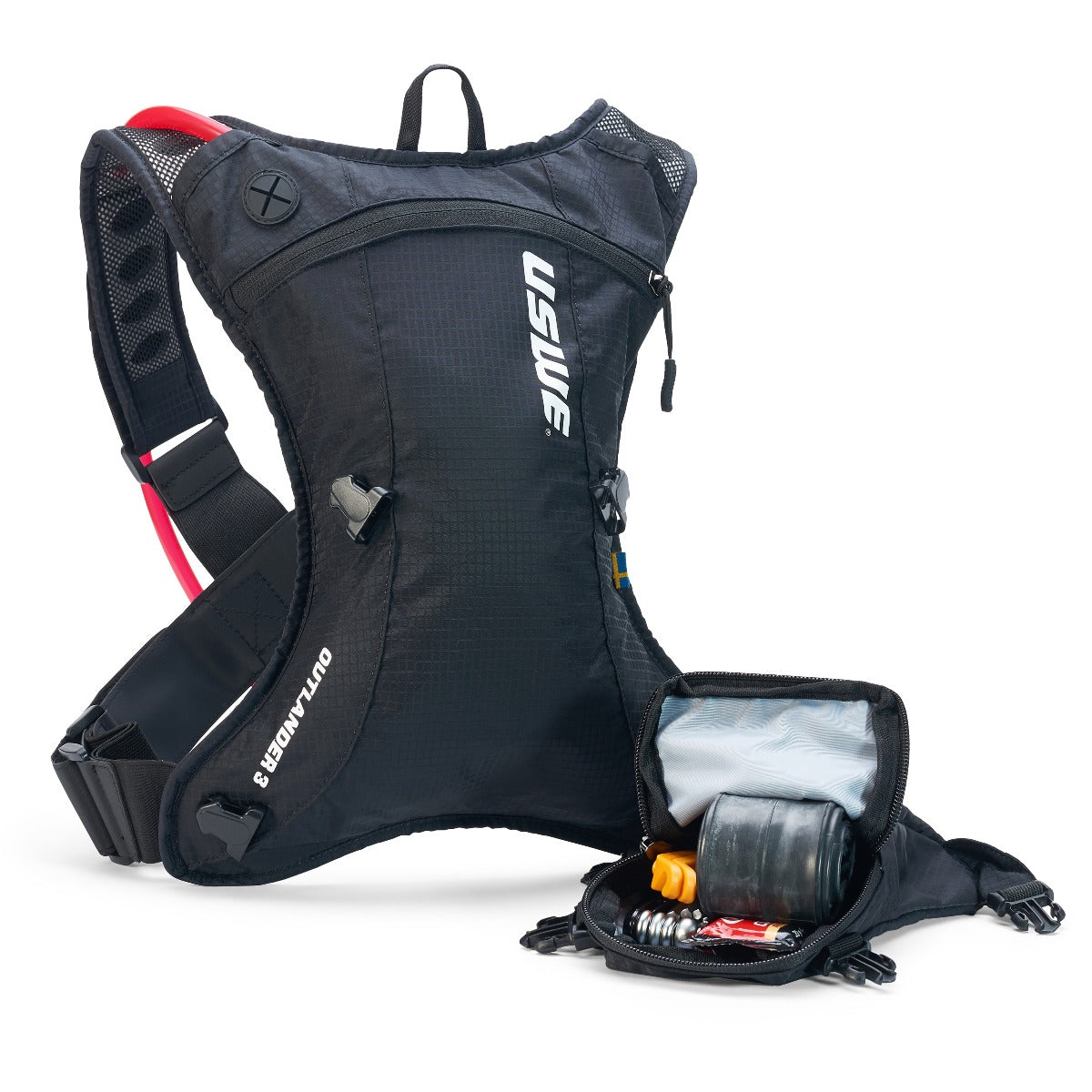 Sac d'Hydratation USWE OUTLANDER JR 3 L Enfant Noir