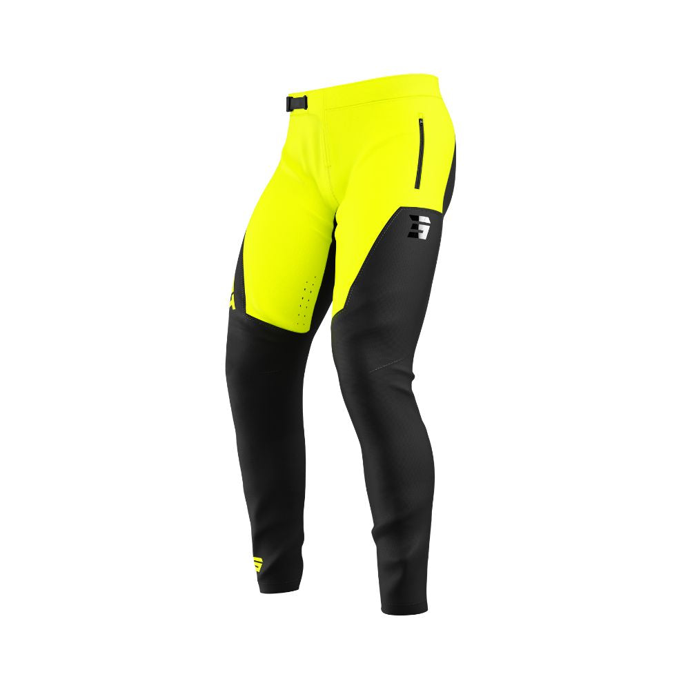 Spodnie SHOT Airy Bloom Neon Yellow